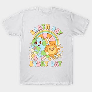 Earth Day Everyday Shirt Kids Environment Earth Day 2024 T-Shirt